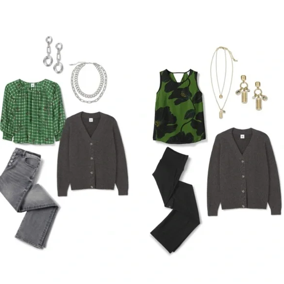 cabi NWT Snug Cardigan, Charcoal, XXSMALL, Fall 22 - Picture 5 of 6